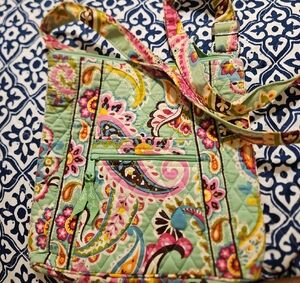 Floral Paisley Crossbody Bag